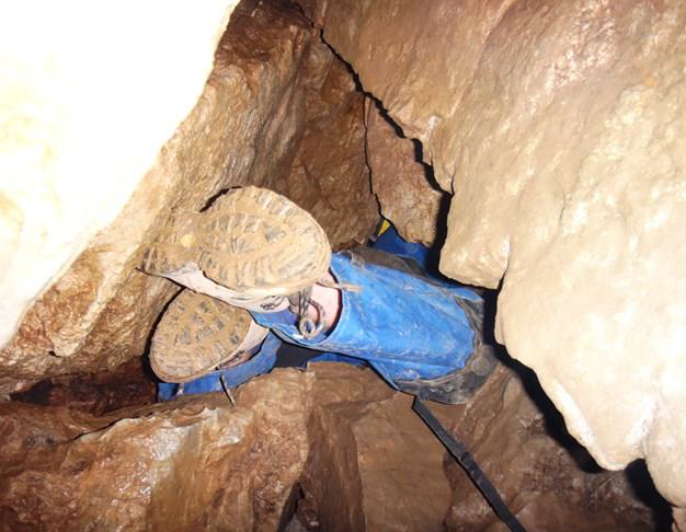 Cork-Skrew Crawl Space on the Off-Trail Tour Cork-Skrew Crawl Space on the Off-Trail Tour