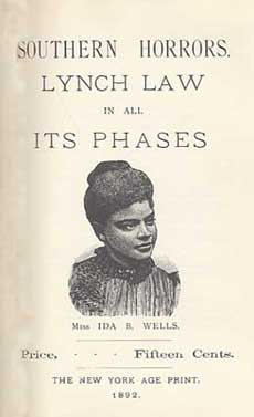 Cover of pamphlet about anti-lynching.