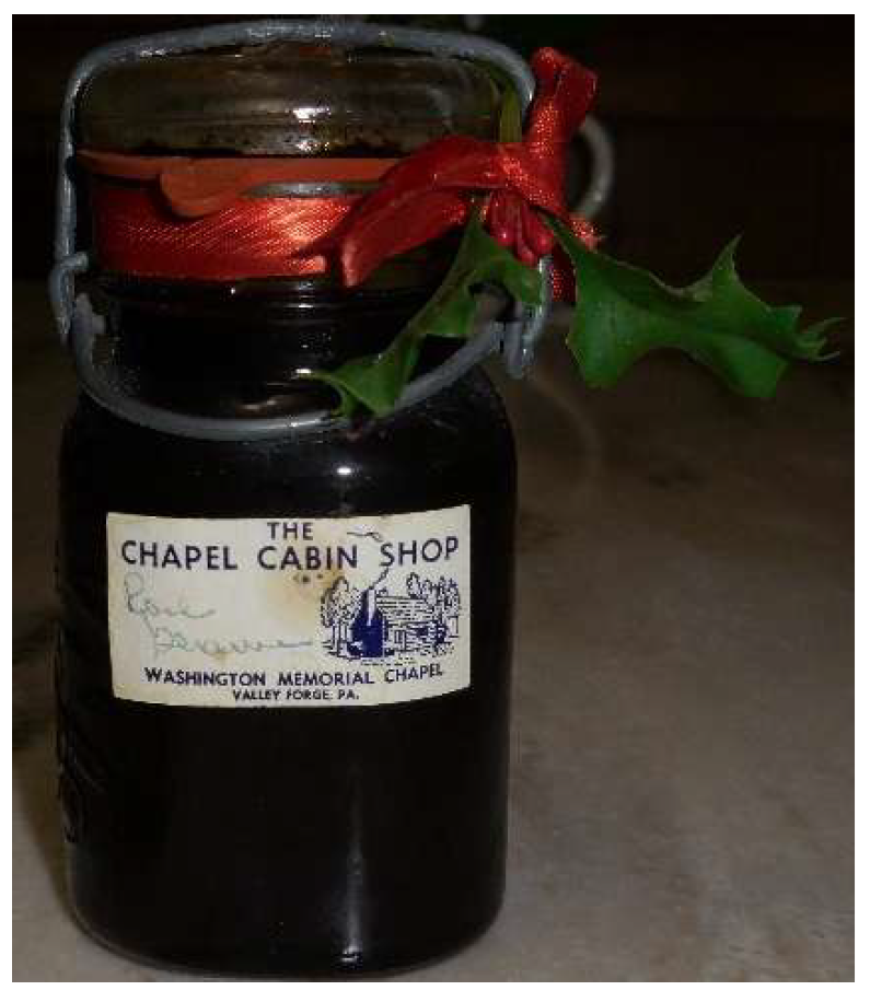 A unopened jam jar.