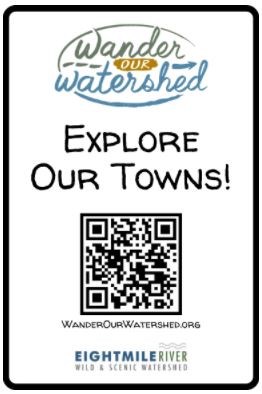 Use the QR code above to visit the Wander Our Watershed website.