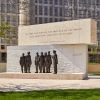 Statues at the Dwight D. Eisenhower Memorial