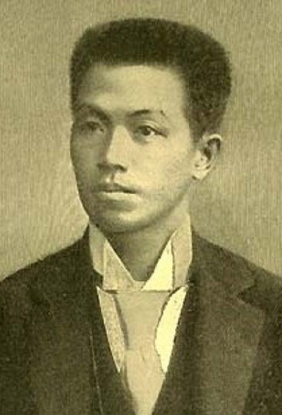 Sepia portrait of Emilio Aguinaldo