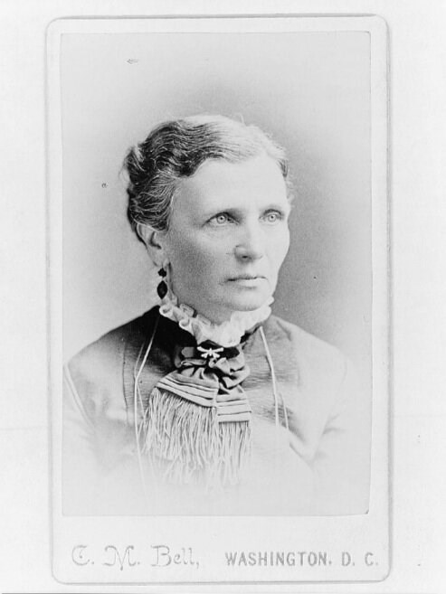 Head and shoulder portrait of Emmeline Wells. LOC