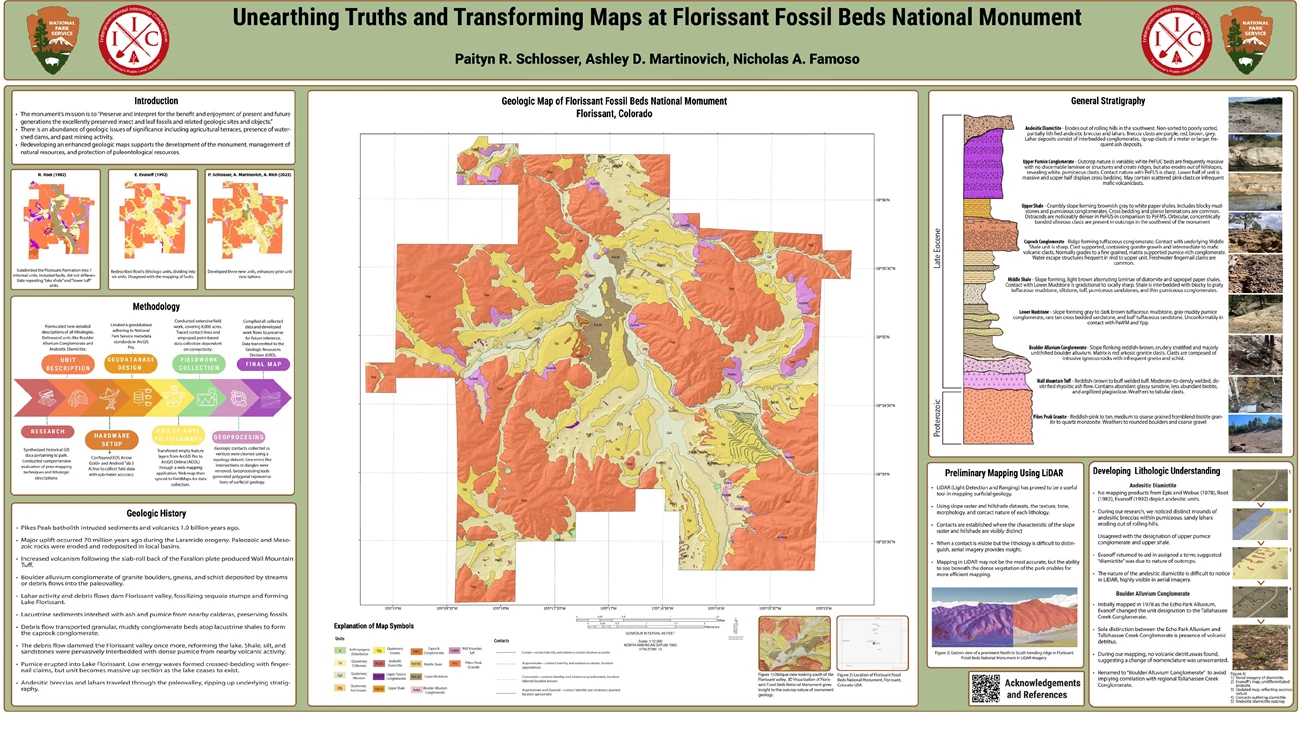 FIG 6 - GSA_POSTER Image of geologic map poster.