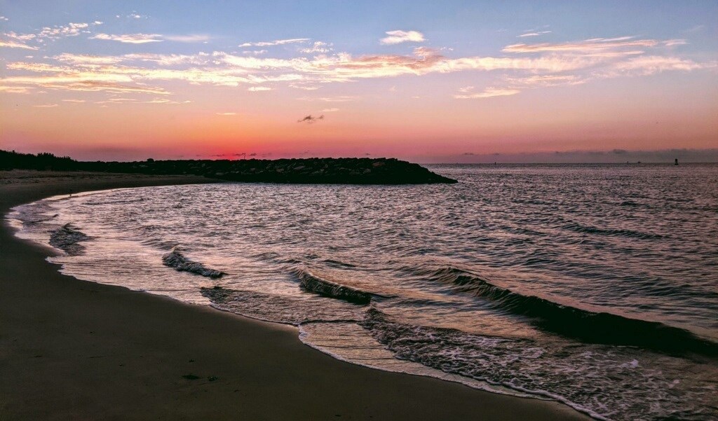 FOMR Beach Beach at sunset