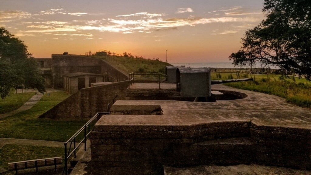 FORM Fort Battery inside a historic fort