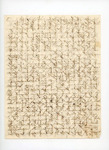 Fanny Longfellow's letter Handwritten letter