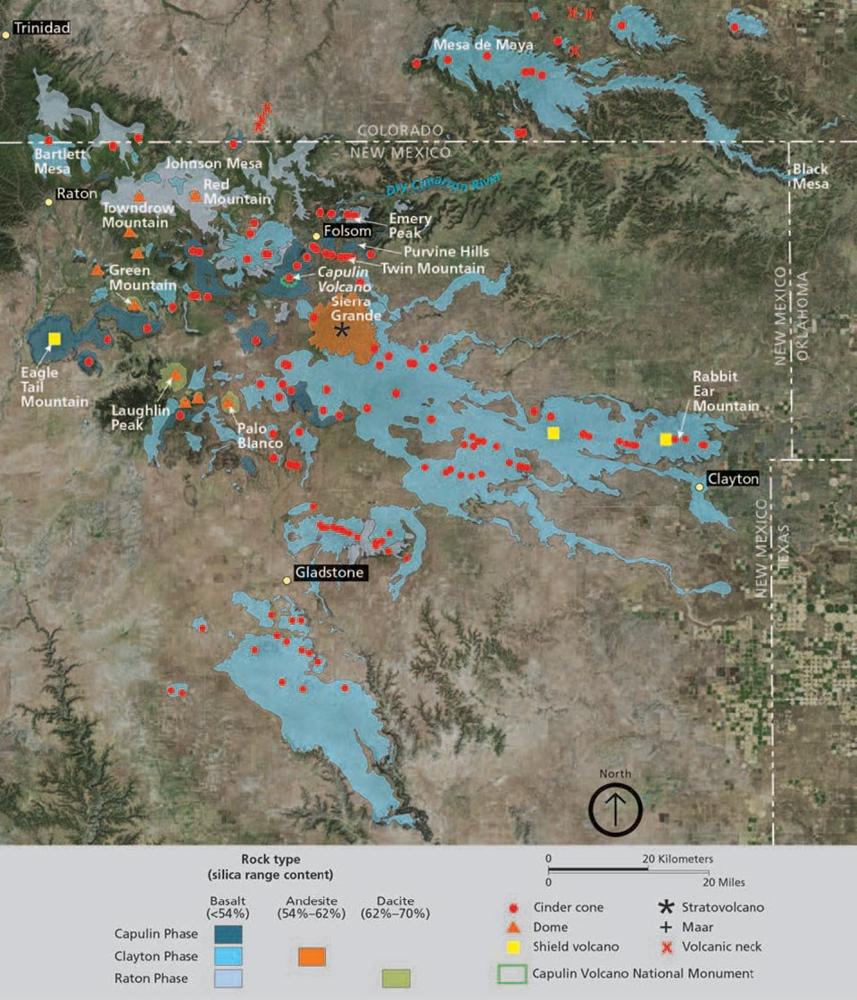 Fig-8-cavo_gri_rpt_view-web-960 map of the north east corner of new mexico showing volcanic flows.