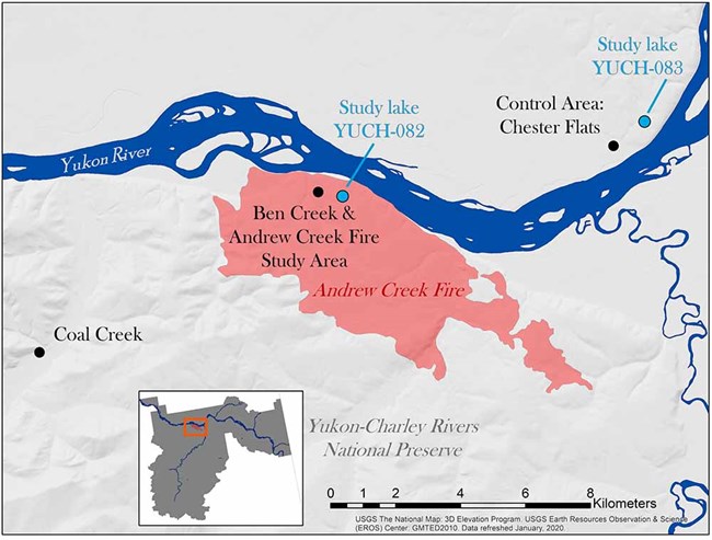 Figure 1_map_web A map of the fire impact area in Yukon-Charley.