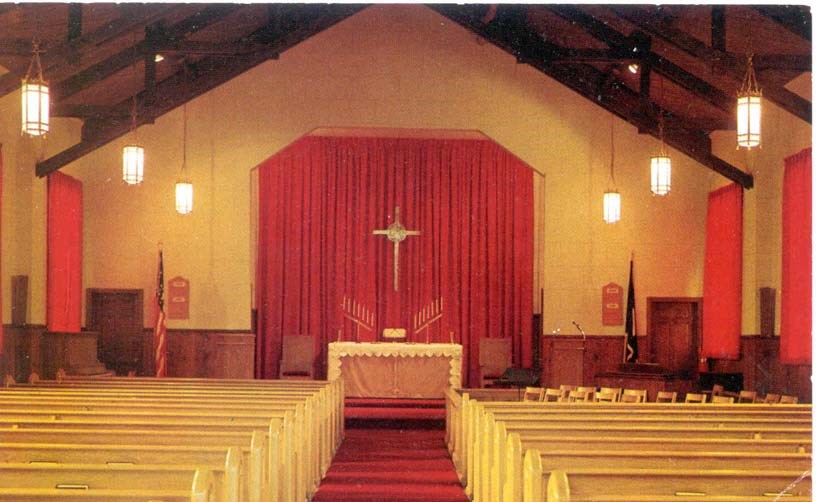 a chapel interior