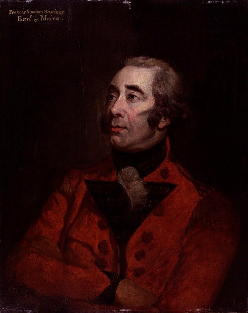 Portrait of Francis Lord Rawdon, a British Officer