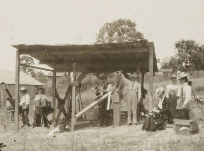 Group of scientists
