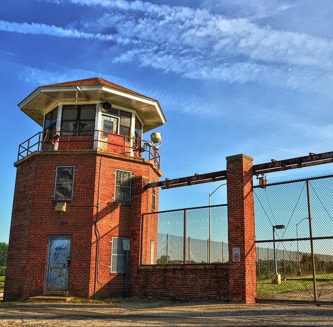 Guard tower.