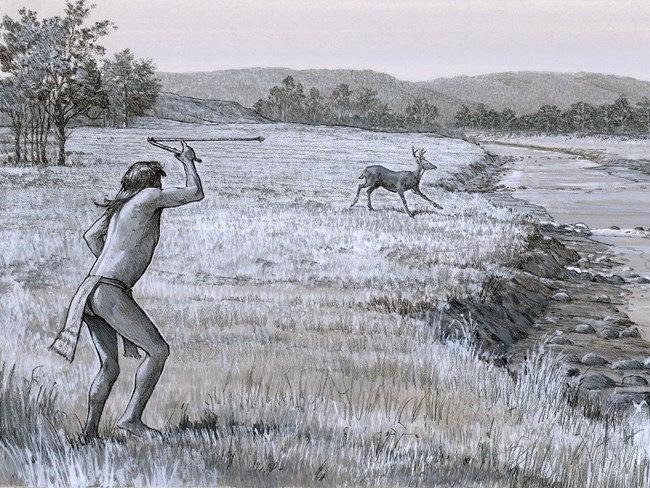 indian hunting spears