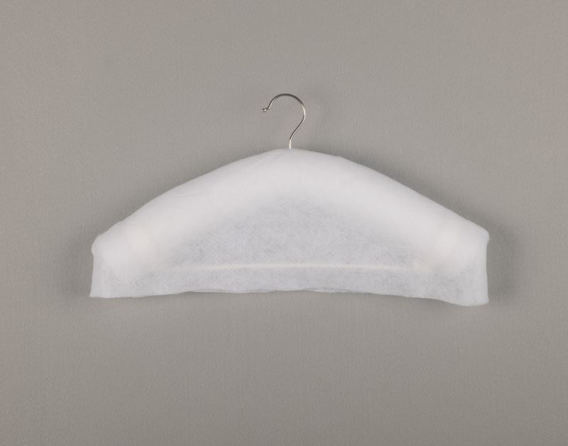 Hanger covered with Pellon