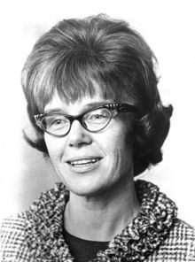 HelgaSandburgCrile Black and white photo of an adult woman Helga Sandburg Crile
