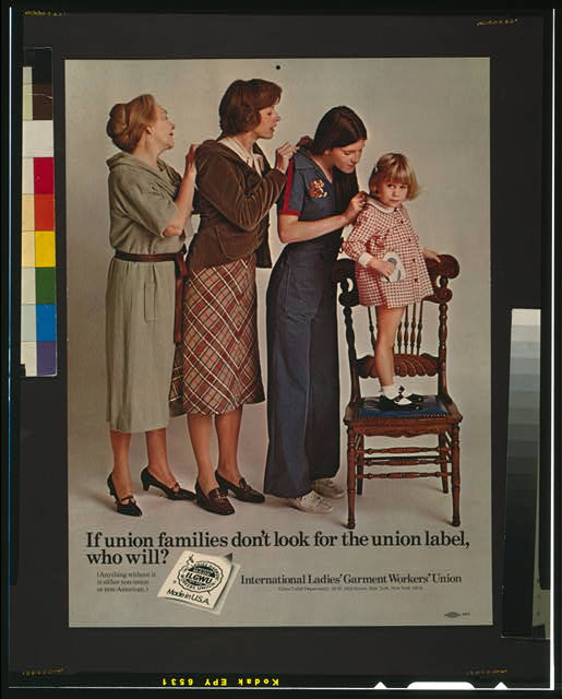 Ladies Garment Workers Union ILGWU Promo Kit 4pcs Memo Thread File Vintage Int 