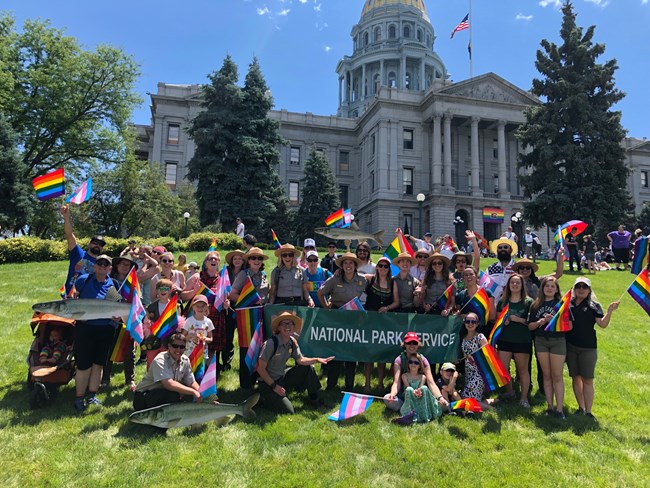 NPS participation in the 2019 Denver LGBTQ+ Pride Parade