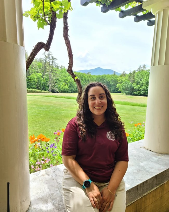 Cristina at Saint-Gaudens National Historical Park