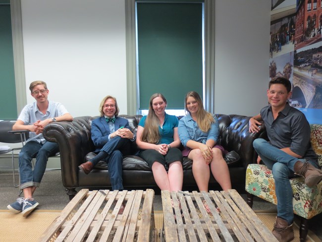 Sitting down with SCAD Historic Preservation students. Sitting down with SCAD Historic Preservation students.