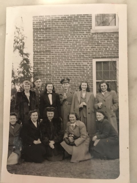 Group photo of WWII code analysts