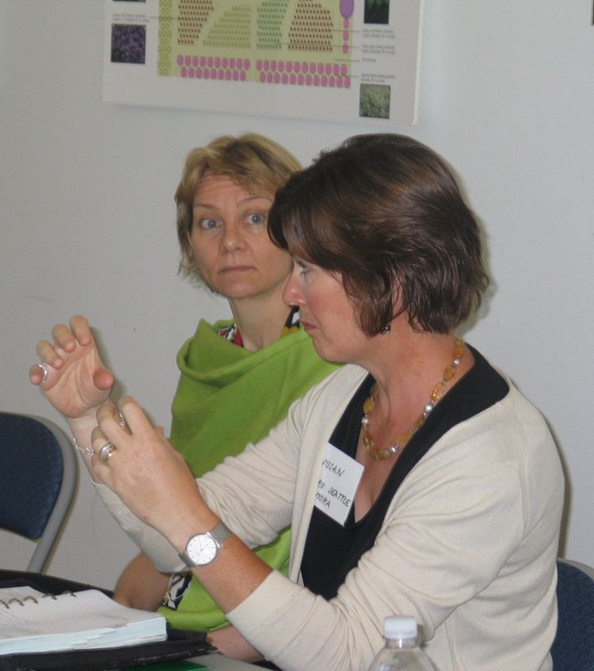 Iris Gestram and Susan Dolan Iris Gestram and Susan Dolan