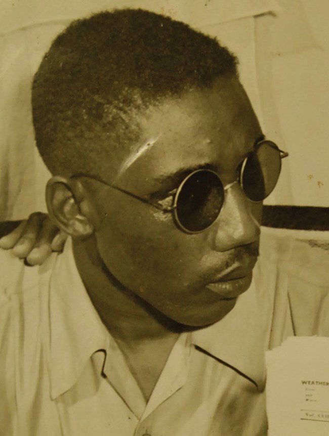 Issac Woodard Photograph of Issac Woodard after his blinding