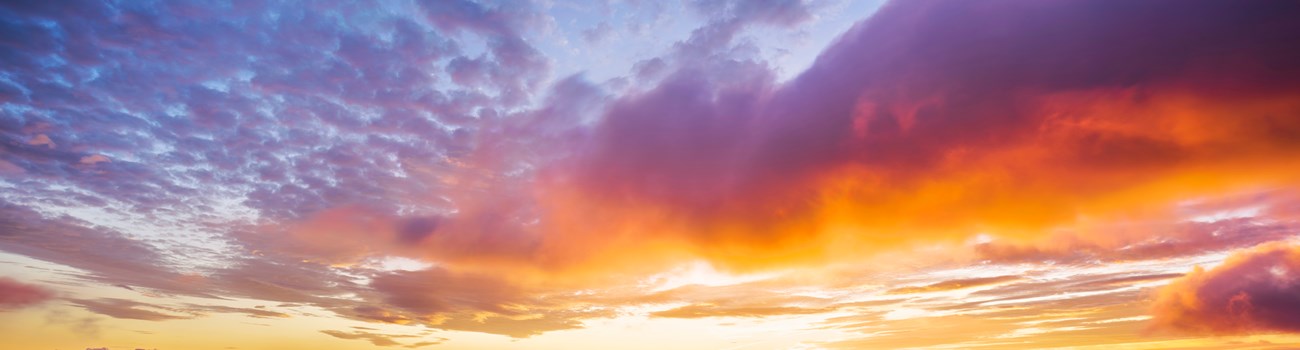 Pink clouds in the sky at sunset. Pink clouds in the sky at sunset.