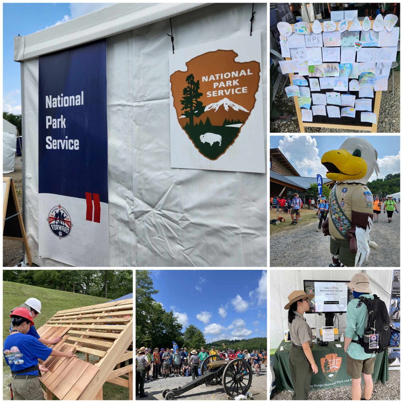 Jamboree collage Jamboree collage
