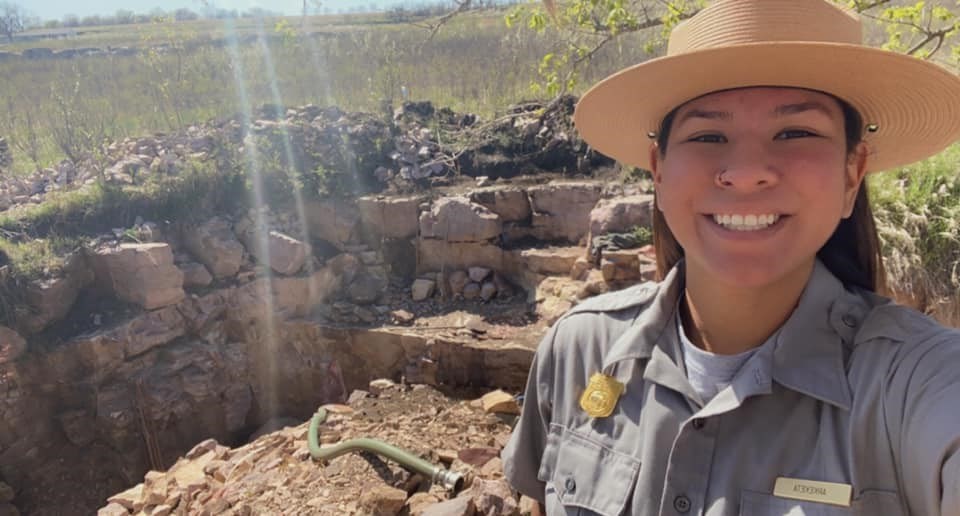 Jessica Arkeketa Smiling in Uniform