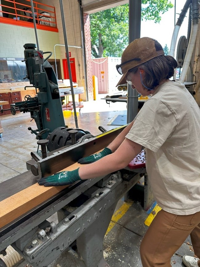 Julia utilizes machinery