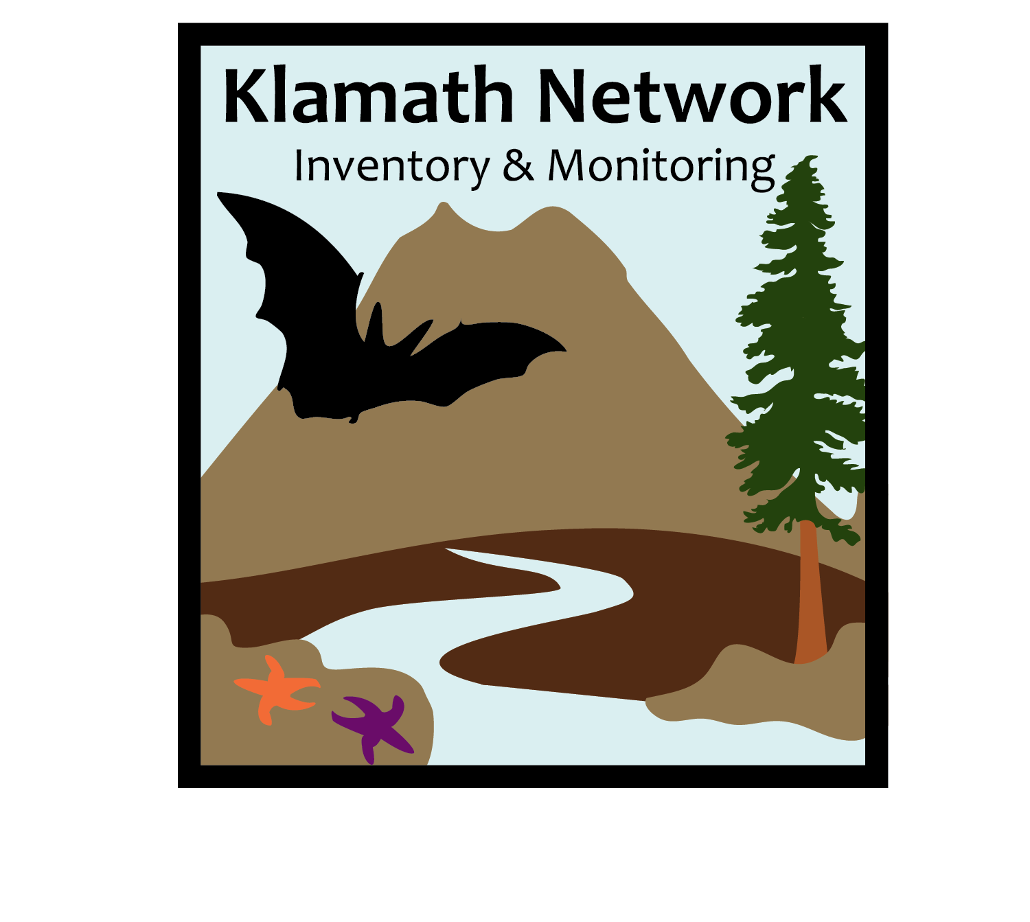 Logo of the Klamath Inventory and Monitoring Network