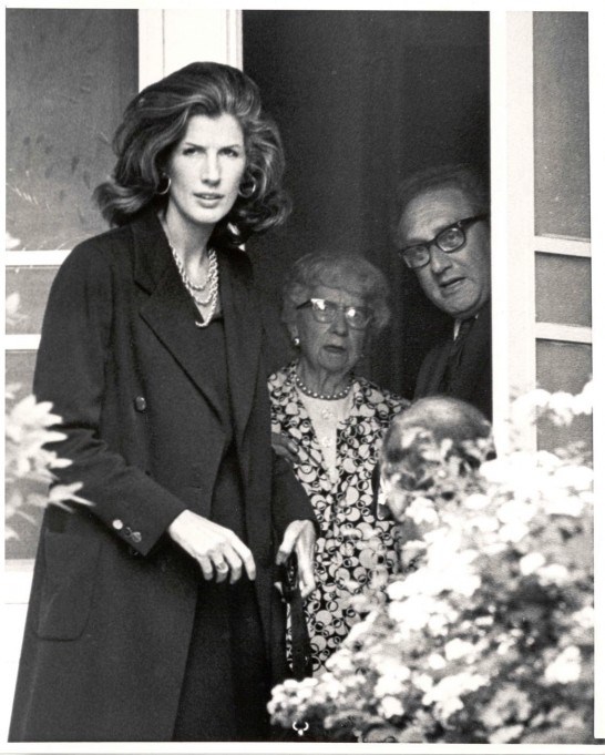 Mrs. Truman with the Kissingers Bess Truman with Henry and Nancy Kissinger