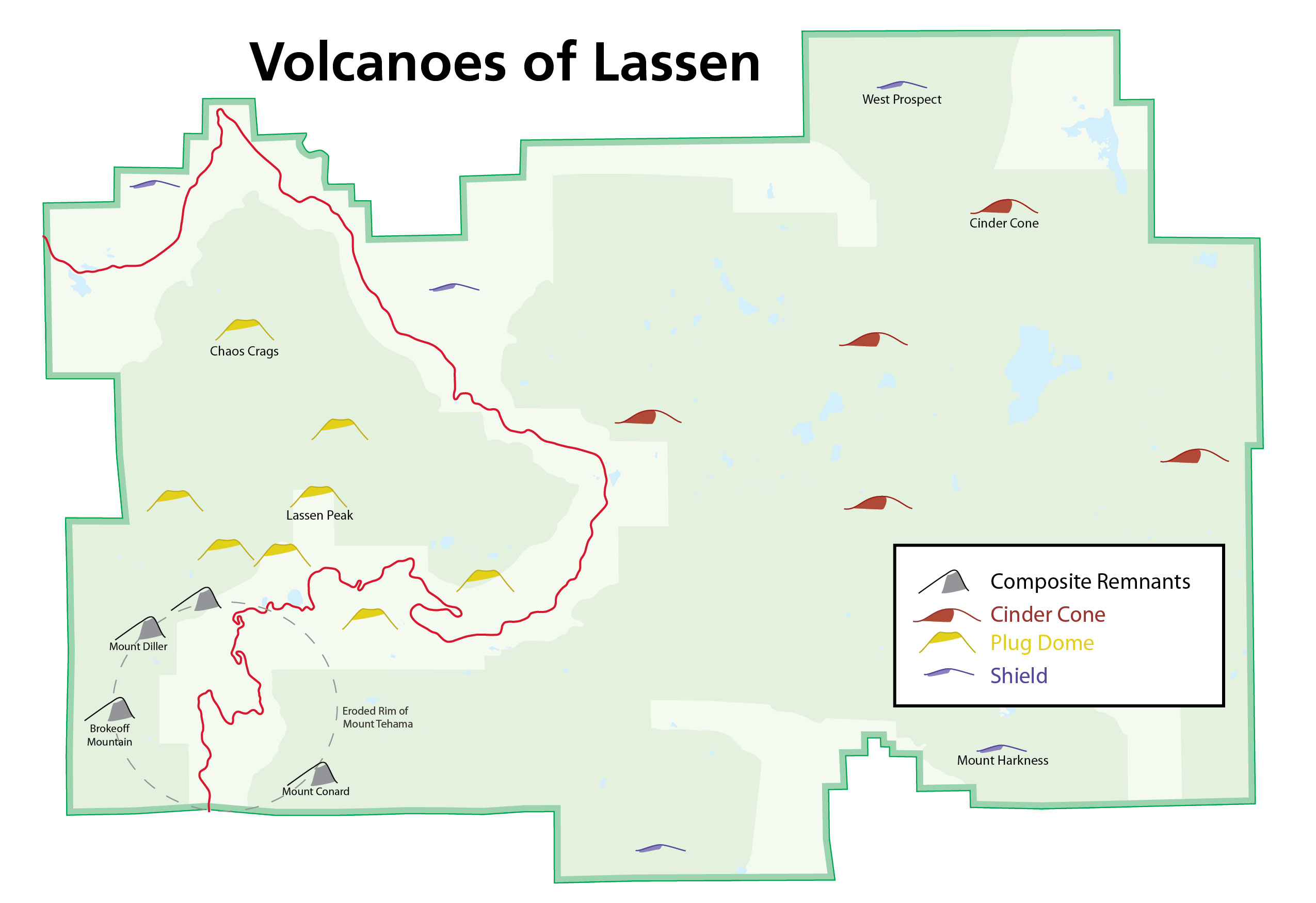 Volcanic Resources Summary—Lassen Volcanic National Park (U.S. National Park  Service)