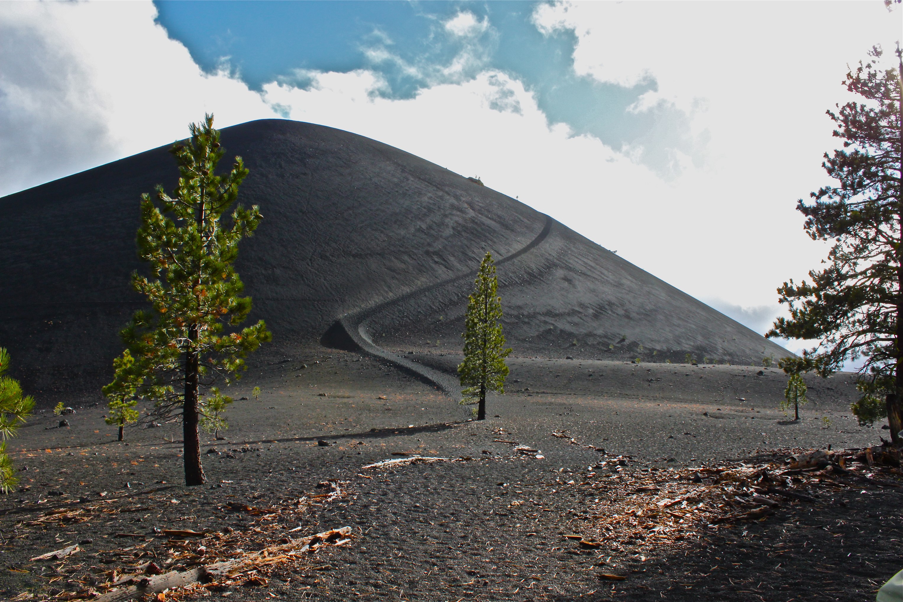 cinder cone eruption