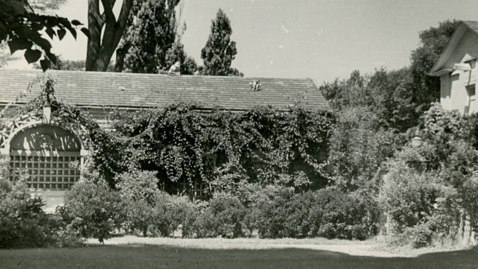 Restored Trellis Returns to the Grounds of the Longfellow House (U.S.  National Park Service)