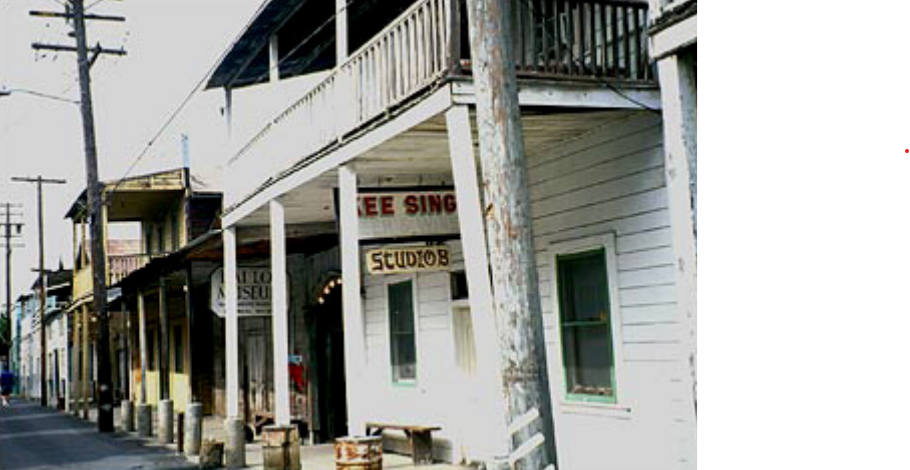 Storefronts on a street