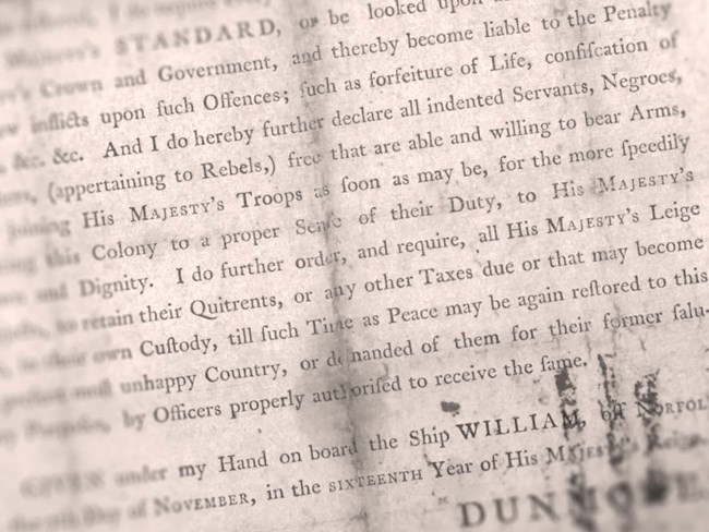 Mair_Great Bridge_Dunmore Proc_CMS Letterpress print on paper in serif type with “Dunmore” in all capital letters.