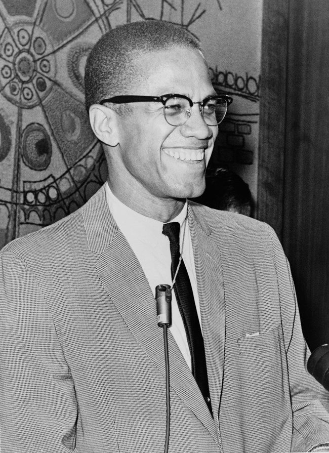 Malcolm X in 1964