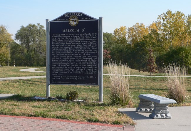 Malcolm_X_Omaha_historical_marker