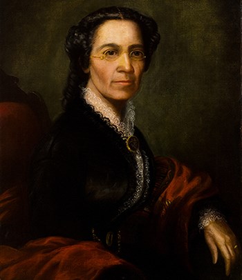 Portrait of Mary Richardson Jones, circa 1865