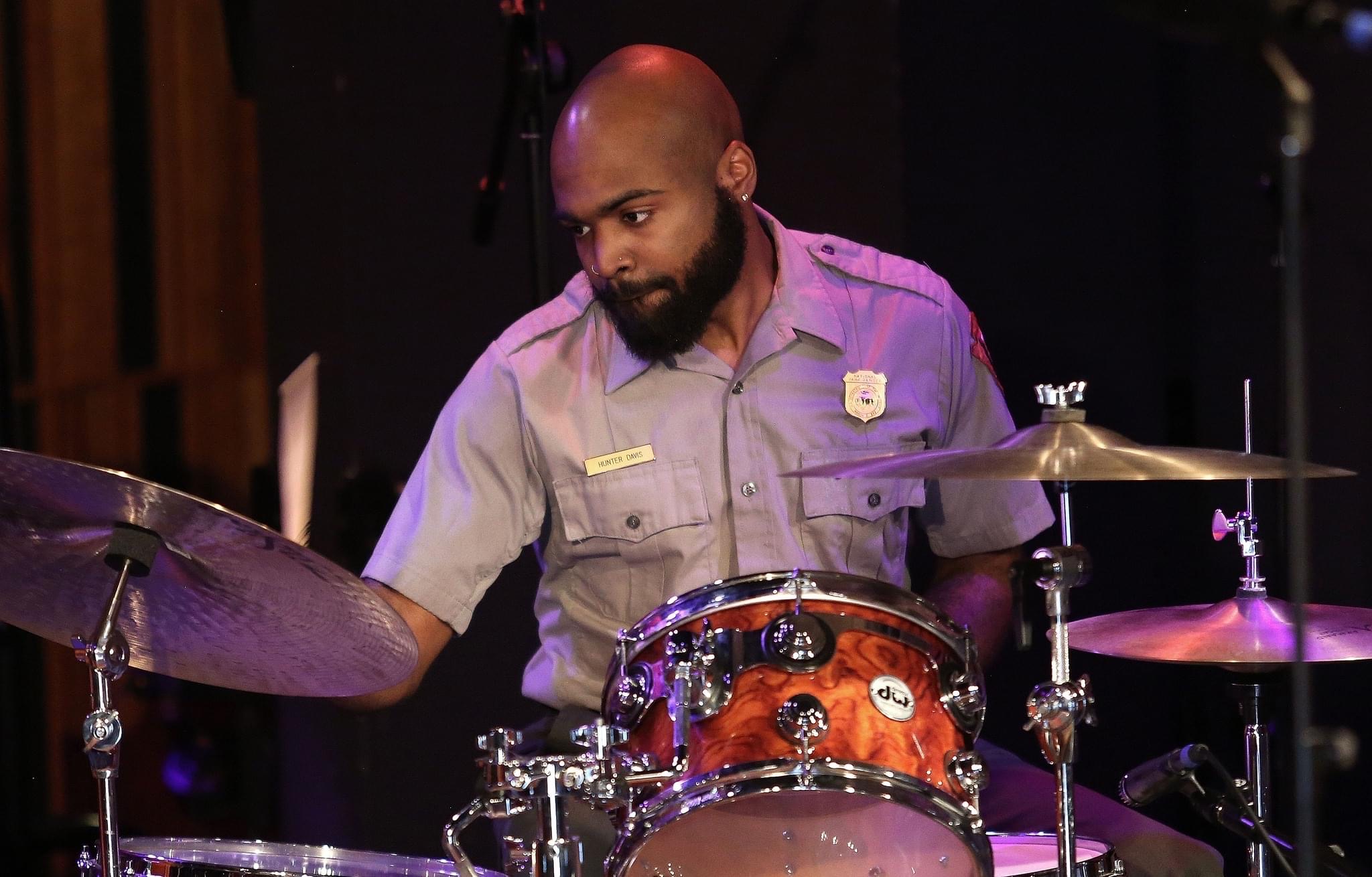 Hunter jamming on drums as a Ranger inside NOLA Jazz Museum Hunter jamming on drums as a Ranger inside NOLA Jazz Museum