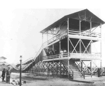 vintage roller coaster