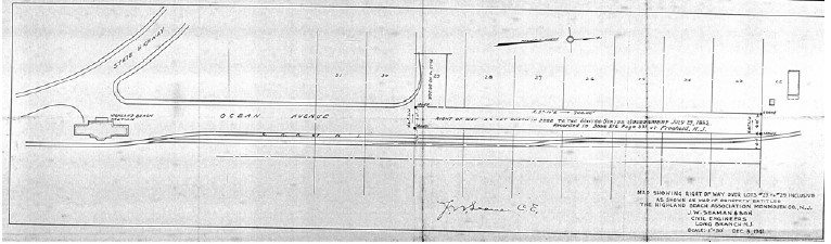 map of Highland Beach