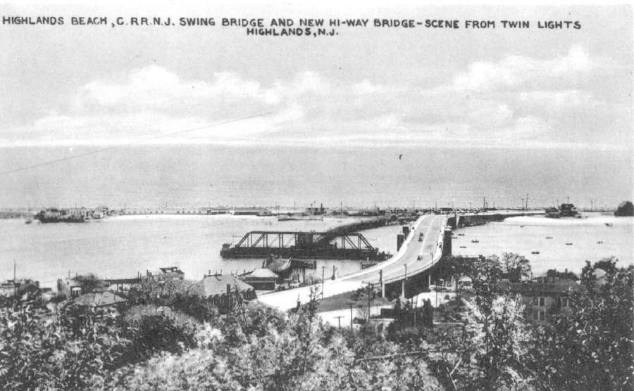 aerial view of the Highlands Beach Bridge