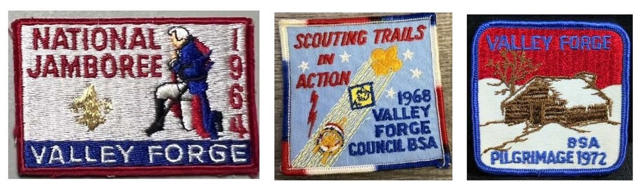 A collection of three batches for boyscout camps