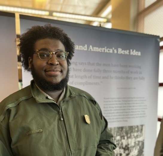 Mykel King at Charles Young Buffalo Soldiers National Monument Mykel King at Charles Young Buffalo Soldiers National Monument