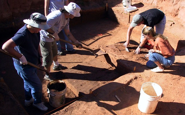Archaeological study of a Caddo Site.