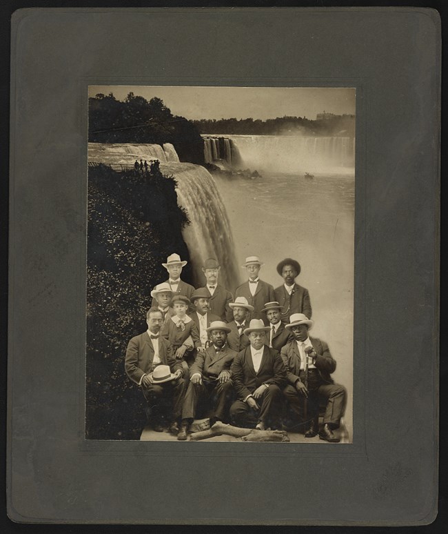 Photograph of founding members of the Niagara Movement