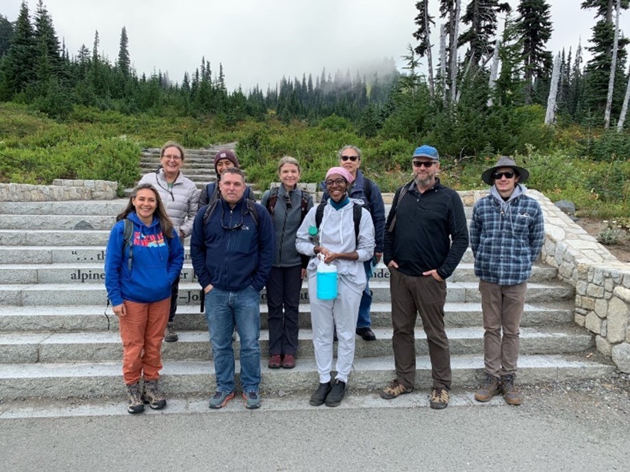 The Pacific West Regional Planning team on an annual retreat The Pacific West Regional Planning team on an annual retreat, this year at Mount Rainier National Park